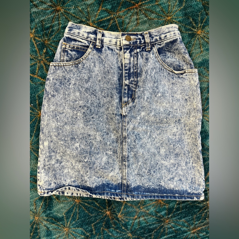 Denim Blue Skirt
